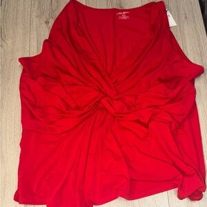 Lane Bryant Red Tank Top